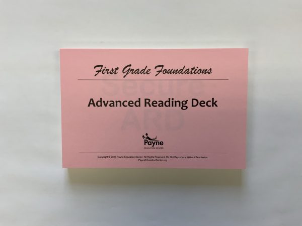 FGF Advanced Reading Deck