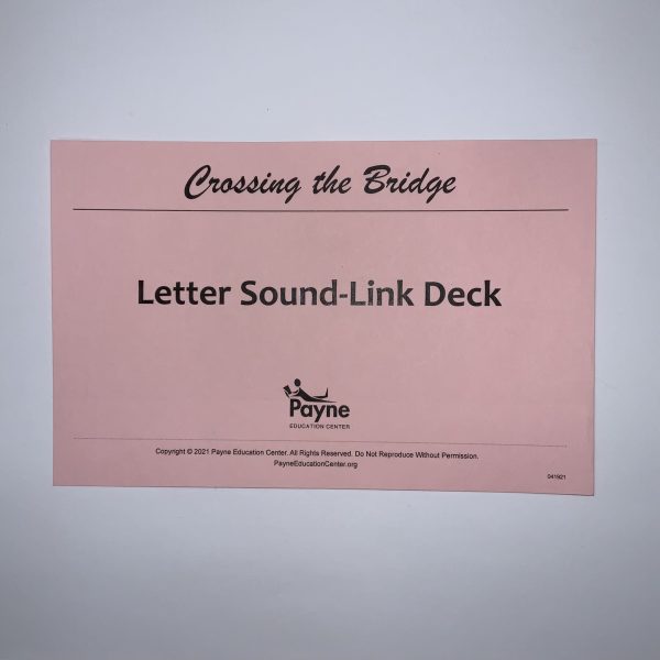 CTB Letter Sound Link Deck