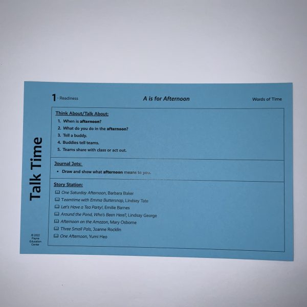 NR Talk Time Cards (Blue)