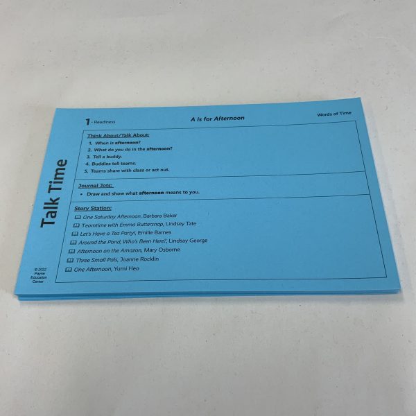 NR Talk Time Cards (Blue) - Image 2