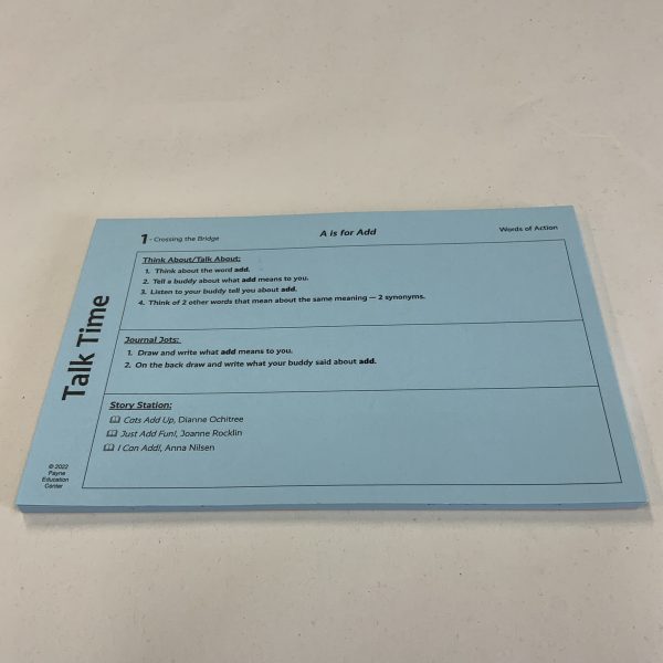 CTB Talk Time Cards (Light Blue) - Image 2