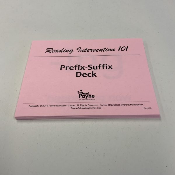 RI 101 Prefix-Suffix Deck - Image 2