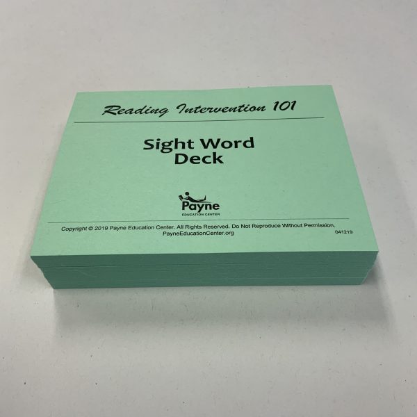 RI 101 Sight Word Deck - Image 2