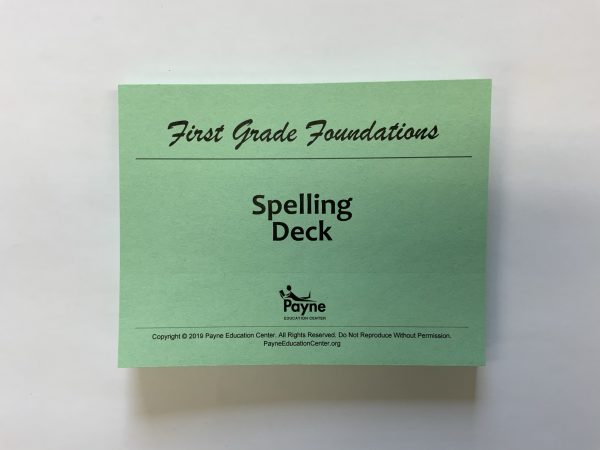 FGF Spelling Deck