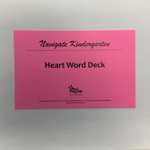 NK Heart Word Deck